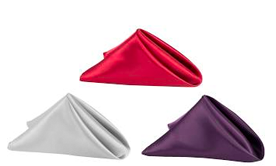 Deco Satin Napkins