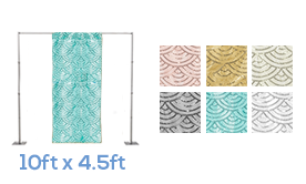 Sequin Mermaid Curtains - 10ft H x 4.5ft W