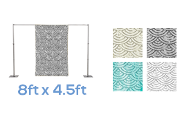 Sequin Mermaid Curtains - 8ft H x 4.5ft W