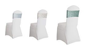 Sequin Chair Bands