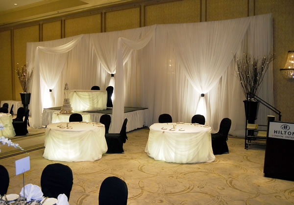 3 Panel Standard Backdrop - 7-12ft High