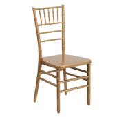 EnvyChair™ Elegant Resin Chiavari Chair - Gold