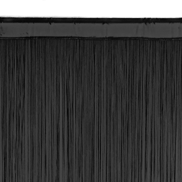 String Curtain Panel Black Fringe Curtain Event Decor Direct