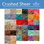 Crushed Voile Sheers Crushed Sheer Voile Event Decor Direct