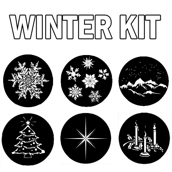 Christmas Gobo Pack Winter Gobo Lights Event Décor Direct