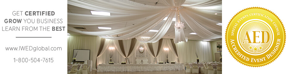 Wedding Ceiling Drapes With Lights Event Decor Direct